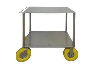 Stainless steel grill cart – robust, mobile and custom-made #0819