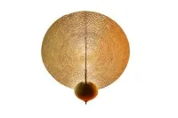 Spiralleuchter, vergoldet #0923