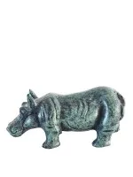 Nashorn aus Bronze #1120