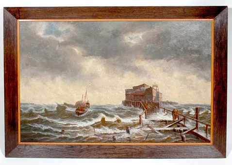 Mer agitée, Weiss, Johann Baptist.