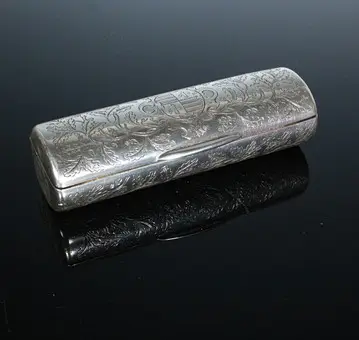 Étui à cigarettes prussien, 14Lt / 875, vers 1870.