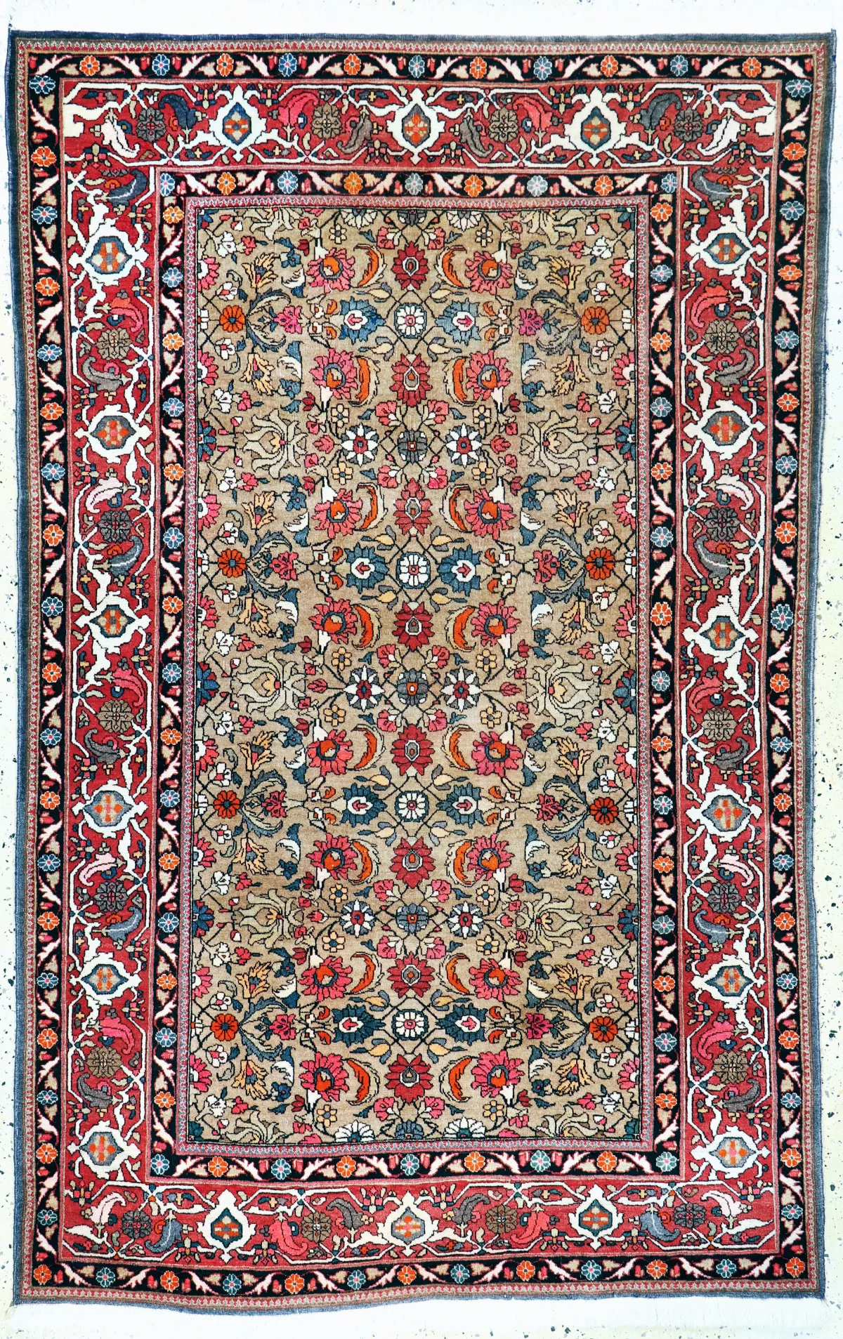 Gholtogh, Persien, Mitte 20.Jhd, Wolle auf Baumwolle, ca. 218 x 140 cm, EHZ: 2-3