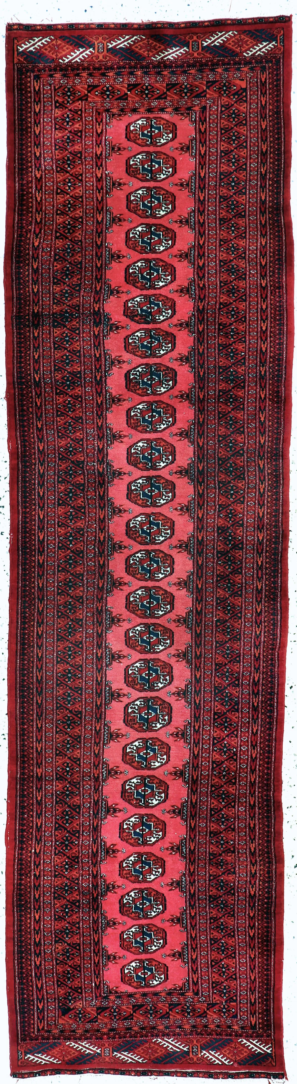 Buchara, Pakistan, eind 20e eeuw, wol op katoen, ca. 304 x 80 cm, EHZ: 2