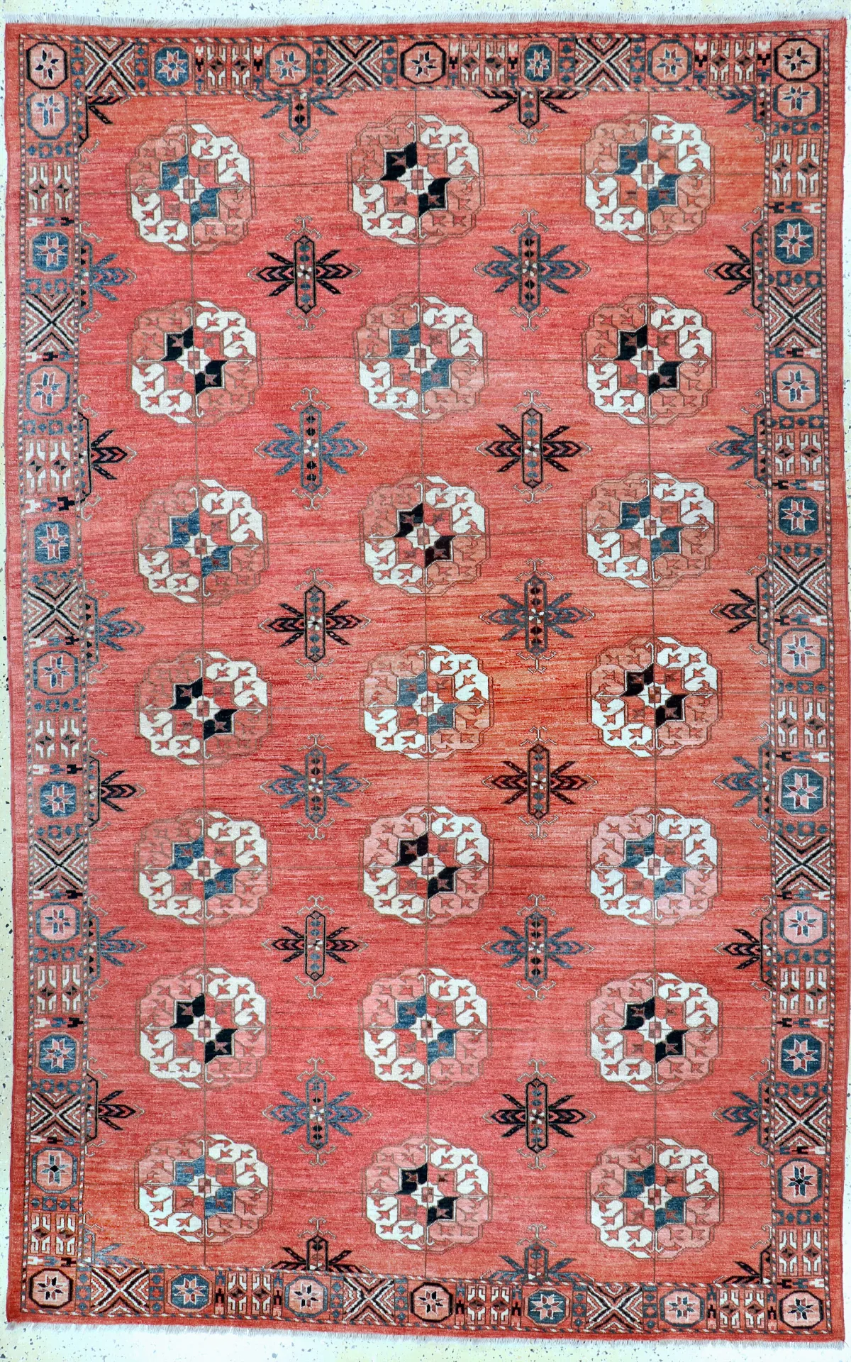 Buchara, Pakistan, eind 20e eeuw, wol op wol, ca. 310 x 200 cm, EHZ: 2