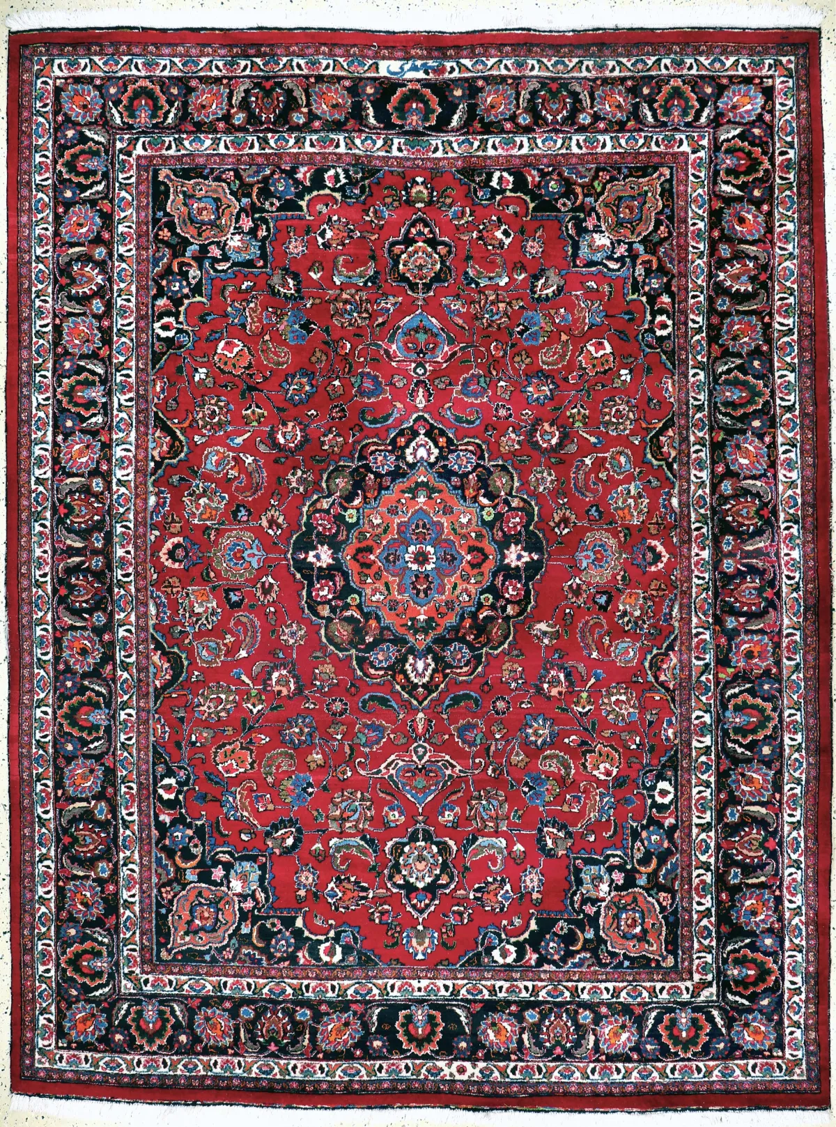 Mesched, Persien, Mitte 20.Jhd, Wolle auf Baumwolle, ca. 330 x 255 cm, EHZ: 2