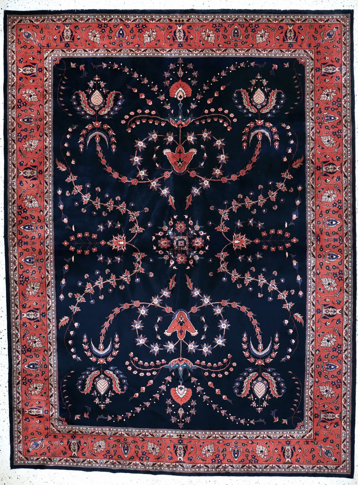 Sarogh Mohajeran Kork fin, Inde, fin 20e s., laine kork sur coton, env. 350 x