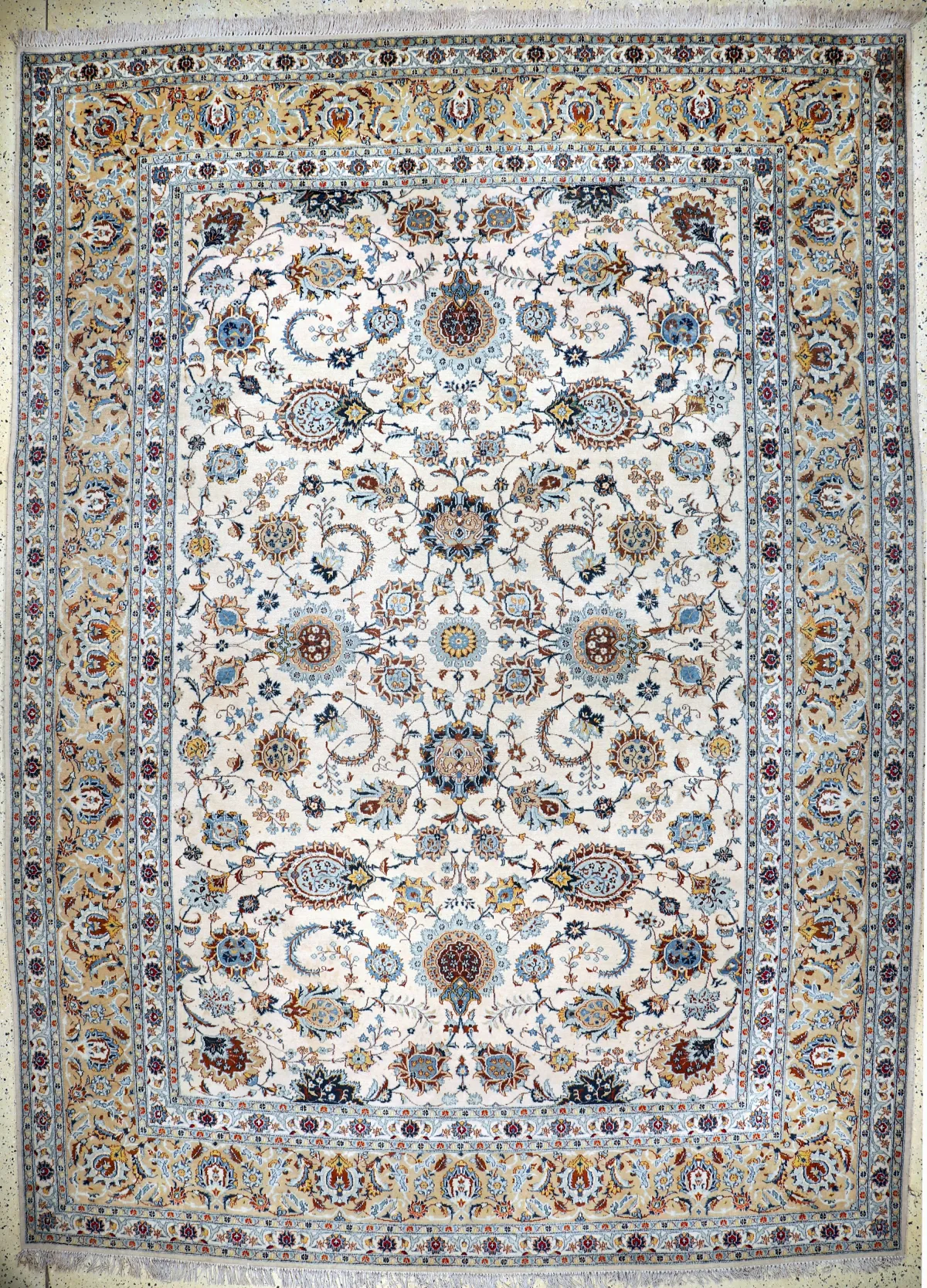 Keschan alt, Persien, Mitte 20.Jhd, Wolle auf Baumwolle, ca. 406 x 292 cm,