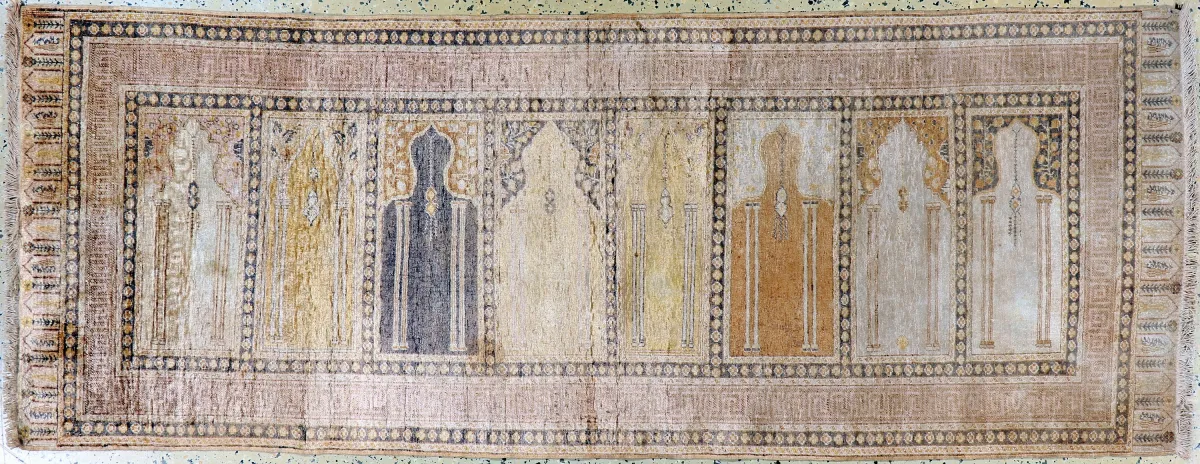 Kayseri, Turkije, begin 20e eeuw, gemerceriseerd katoen, ca. 230 x 89 cm, EHZ:2-3