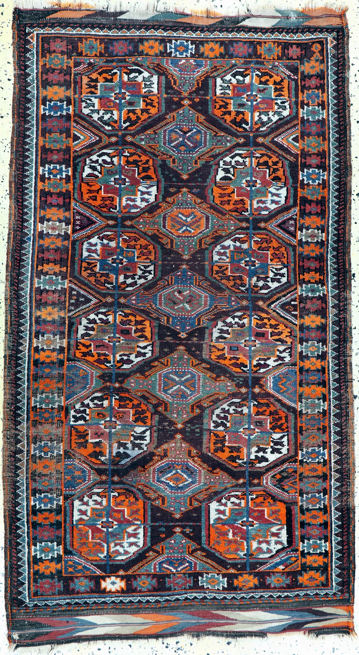 Baluch, Afghanistan, early 20th century, wool on wool, approx. 160 x 94 cm, EHZ: 3