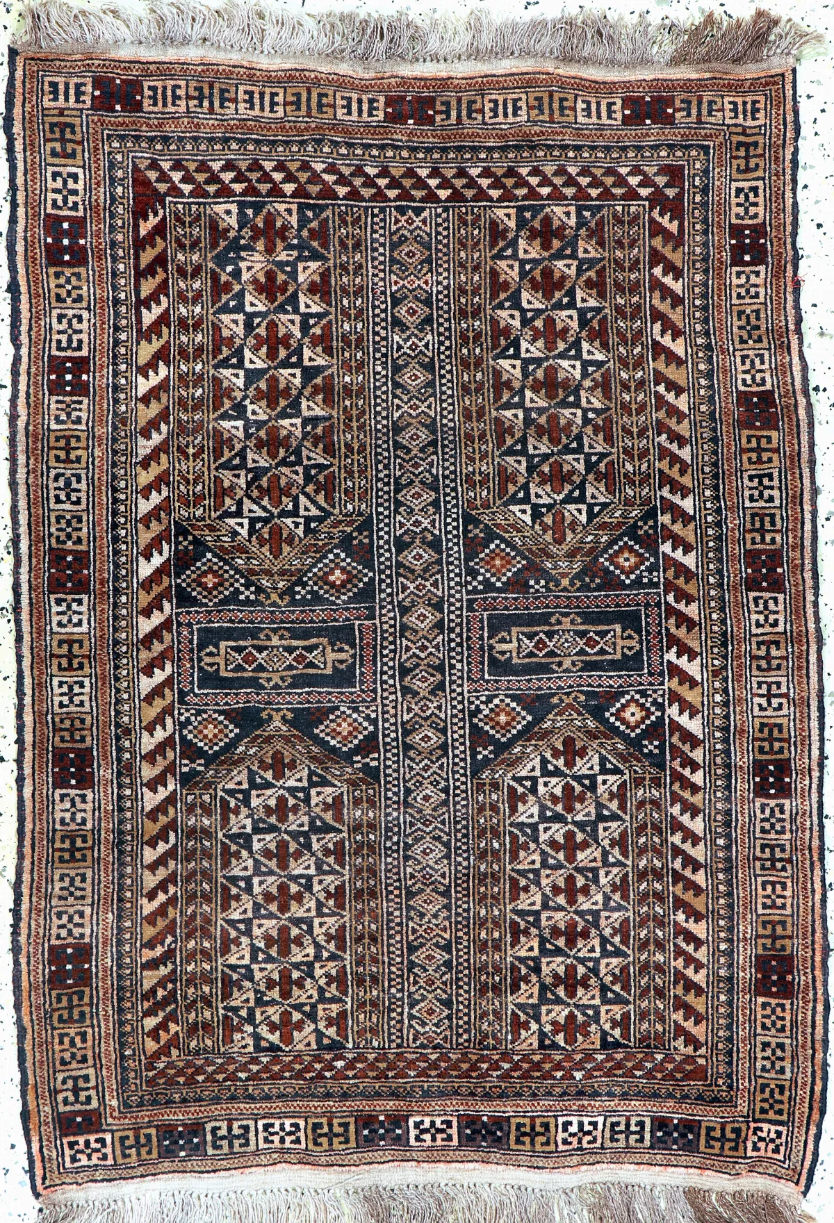 Baluch, Afghanistan, mid-20th century, wool on wool, approx. 135 x 97 cm, EHZ: 2