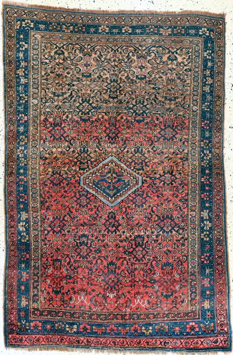 Bidjar antique, Persia, 19th c., wool on wool, approx. 200 x 135 cm, EHZ: 3
