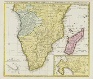 Visscher, Nicolaes – Carte de l'Afrique meridionale