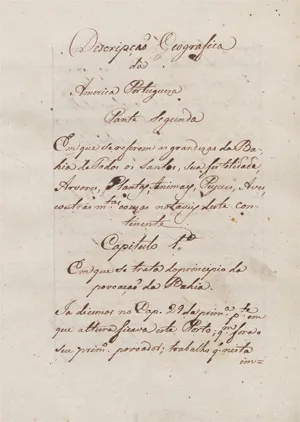 Soares de Sousa, Gabriel – Descripcao geografica da america portugueza