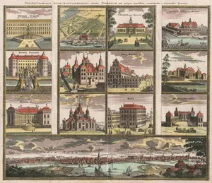 Homann, Johann Baptist – Prospect. Kolem 1740