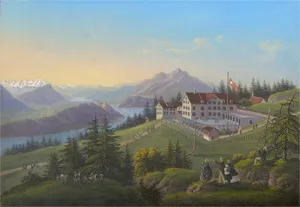 Lucerna – Rigi Kaltbad Hotel na górze Rigi