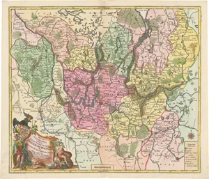 Brandenburg – Konvolut von 13 Karten und Ansichten