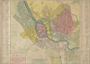 Schmettau, Samuel Graf von – Plan de la ville de Berlin