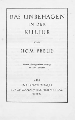 Freud, Sigmund – Konvolut von 3 Werken