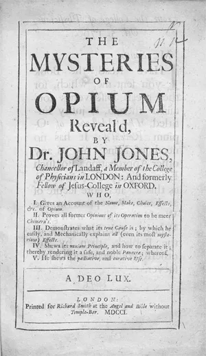 Jones, John – The mysteries of Opium