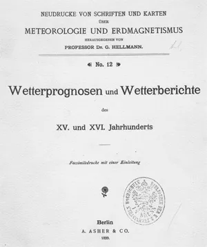 Hellmann, Gustav – Repertorium der deutschen Meteorologie
