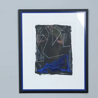 MARINO MARINI (1901-1980). NACH. Druck, '' Mottutino '' , gerahmt.