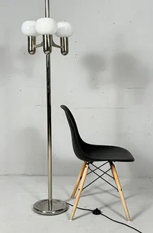 Lampa podłogowa Mid Century projektu Gaetano Sciolari, Włochy, lata 70.