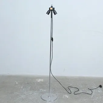 Mid-Century vloerlamp van Hustadt Leuchten uit de jaren 1970.