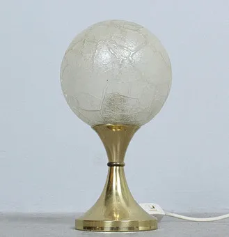 BANKAMP LEUCHTEN. Tafellamp / bollamp uit de jaren 1970.