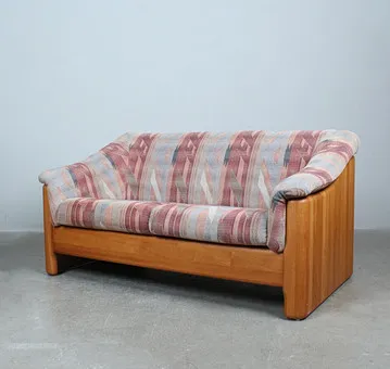 CFC SILKEBORG. Sofa / tweezitter, teak, 1980er jaren, Denemarken.