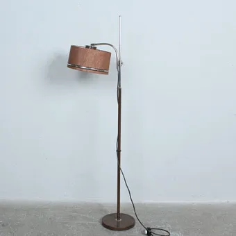 Lampa podłogowa Mid-Century z lat 70.