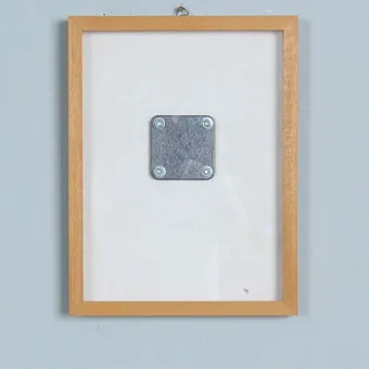 ONBEKENDE KUNSTENAAR. Kunstobject '' Montageplatte ''.