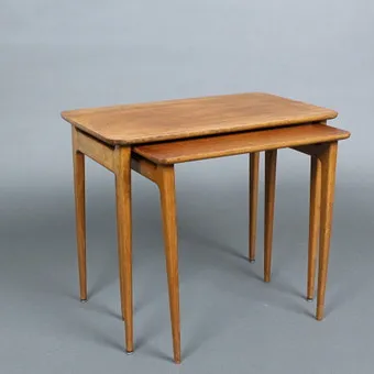 Pair of side/nesting tables from the 1970s.