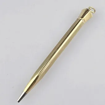 Malá mechanická tužka 14k zlato.