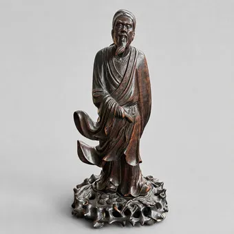 FIGUR EINES GELEHRTEN - CHINA, UM 1900.