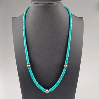 COLLIER TURQUOISE.