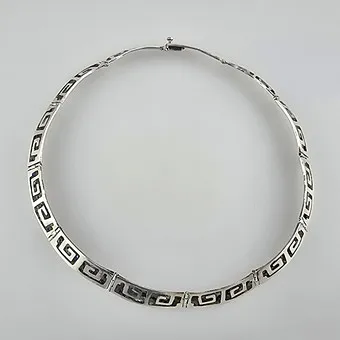 COLLIER VINTAGE - ARGENT STERLING 925/000.