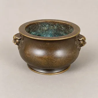 Bronzen wierookbrander - China, late Qing-periode.