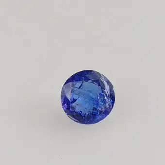 Loser Tanzanite im Brillantschliff von 9.05 ct, IGI Zertifikat.