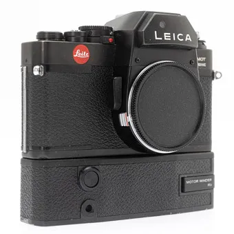 Leica R3 MOT Electronic, 35mm zrcadlovka (SN 1510849) s Motor Winder R3.
