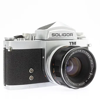 Soligor TM, 35mm SLR camera (SN 4626150) with Auto Soligor 1:1.8/50mm (SN 1086376) lens.