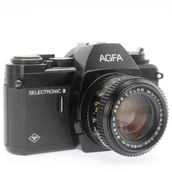 Agfa Selectronic 2, 35mm SLR camera (SN 338616) with Agfa Color Multi _ Coated 1:1.4/50mm (SN 310580) lens
