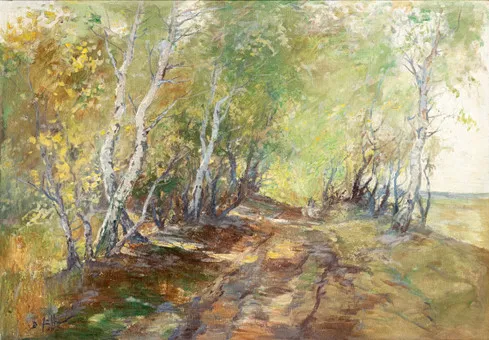 BRUNO JÜTTNER (1880-1965). Landschaft.