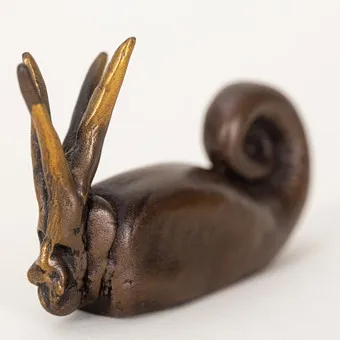 PAUL WUNDERLICH (1927-2010). Selbst als Schnecke.