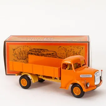OSUL, MAN truck made of plastic, incl. original packaging, 1950s-1970s.