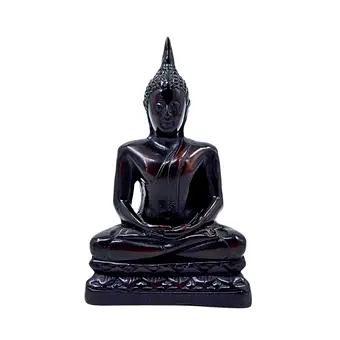 STATUE DE BOUDDHA EN RÉSINE.