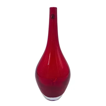 ROTE SALONG GLASVASE.