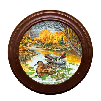 BART JERNER. ASSIETTE DE COLLECTION LIMITÉE EN PORCELAINE DE LA MARQUE EDWIN M. KNOWLES.