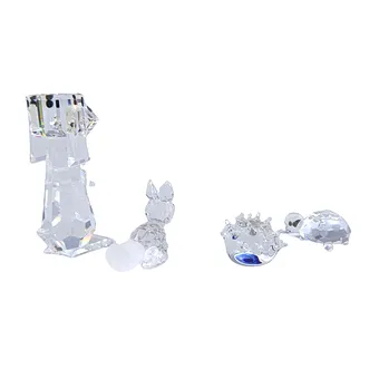 SWAROVSKI ФИГУРКИ ЖИВОТНЫХ, ЛОТ (4 ПРЕДМЕТА).