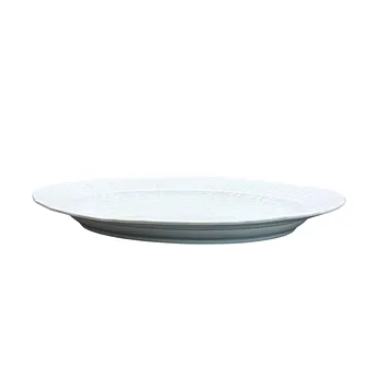 MEISSEN PORCELAIN OVAL SERVING PLATTER, 4TH CHOICE.