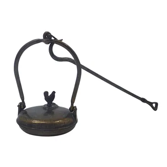 ANTIKE GRUBENLAMPE.